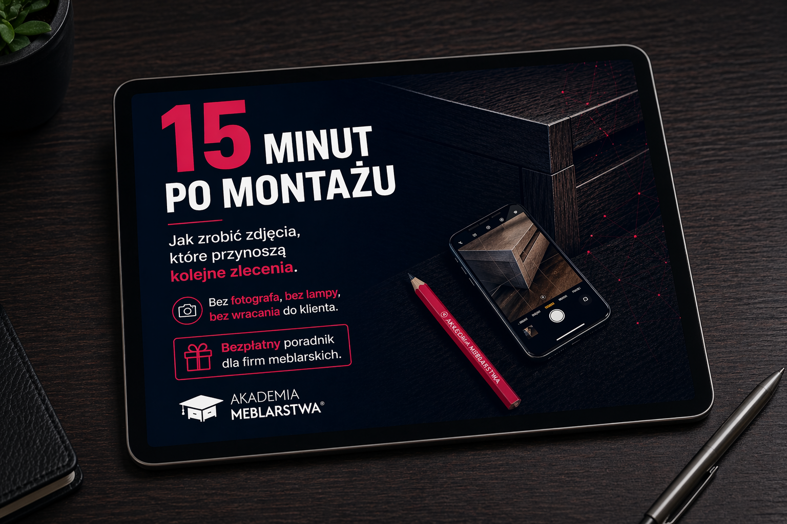 15 minut po montażu