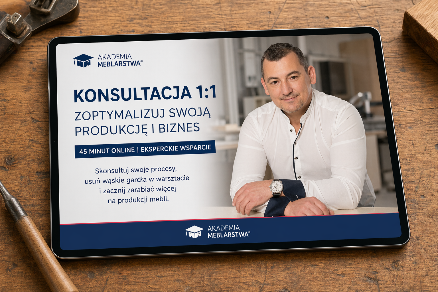 Konsultacja z Piotrem Borsem - Technika i Biznes Meblarski