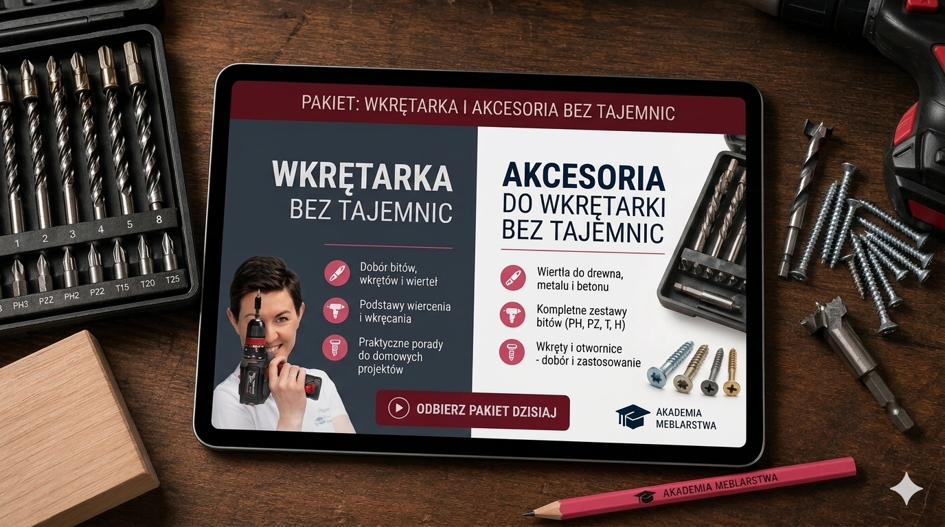 Zestaw Wideo Przewodników Wkrętarka i Akcesoria Bez Tajemnic