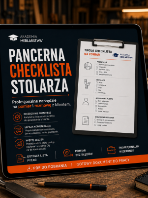 Checklista stolarza na pomiary i spotkania