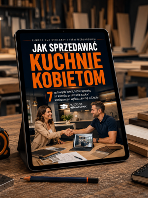 Ebook - "Jak sprzedawać kuchnie kobietom"