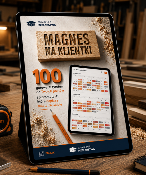 magnes na klientki dla stolarzy akademia meblarstwa